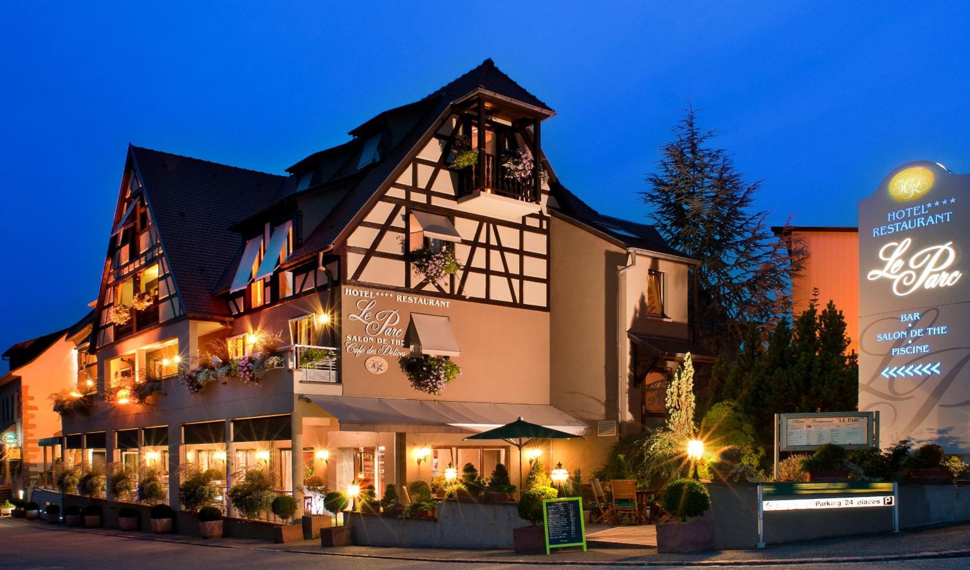 Logis Hotel Le Parc & Spa Saint-Hippolyte  Exteriér fotografie