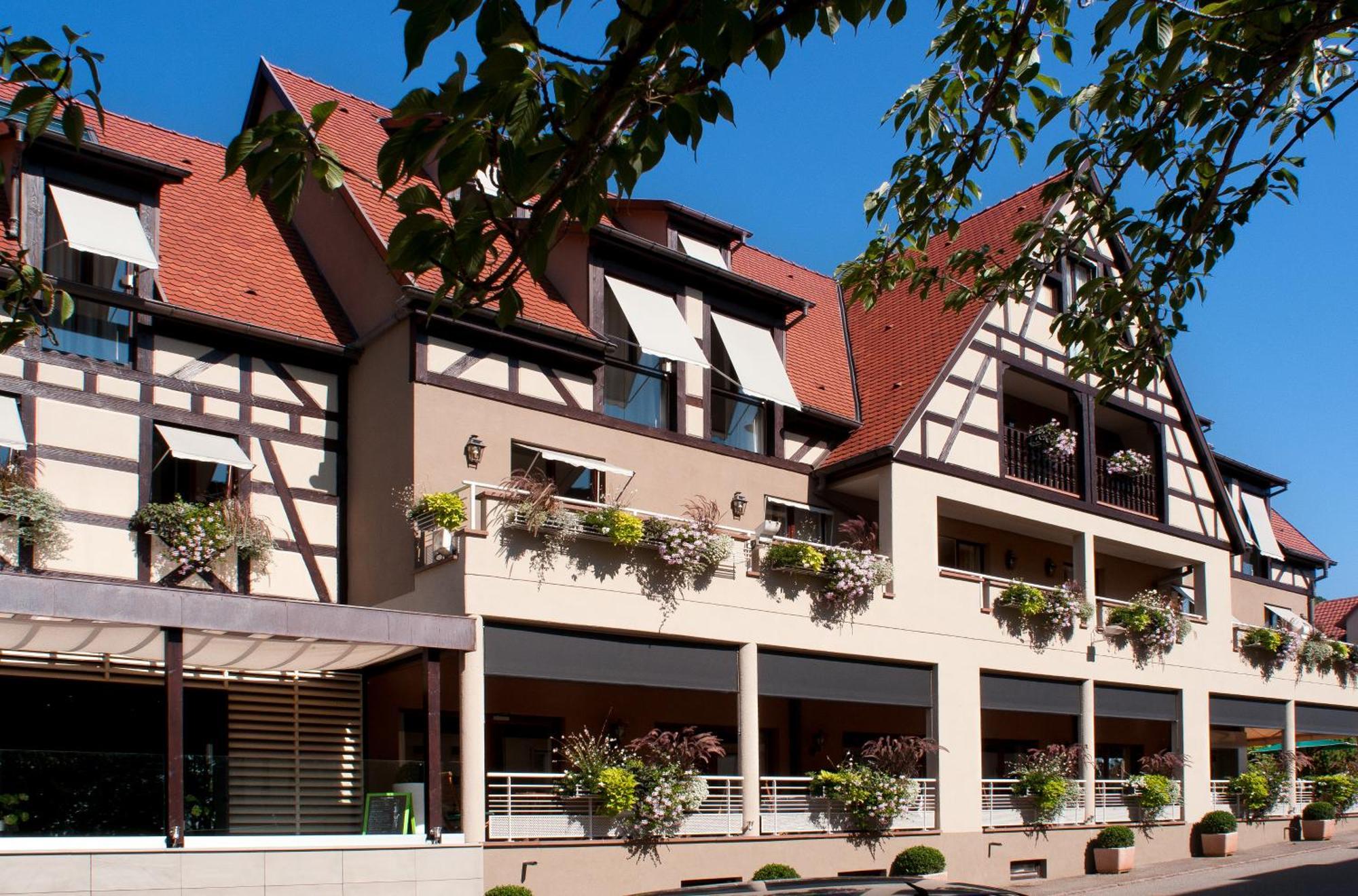 Logis Hotel Le Parc & Spa Saint-Hippolyte  Exteriér fotografie
