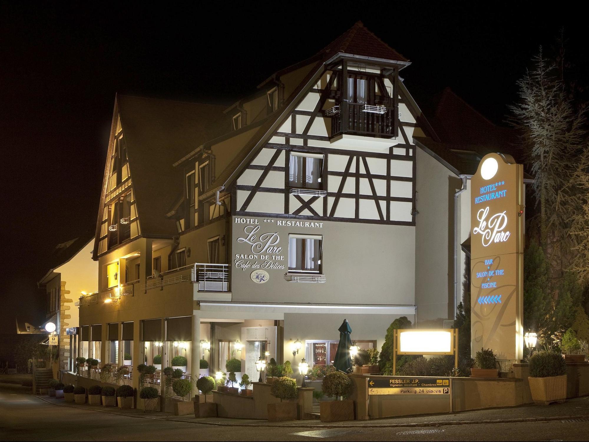 Logis Hotel Le Parc & Spa Saint-Hippolyte  Exteriér fotografie
